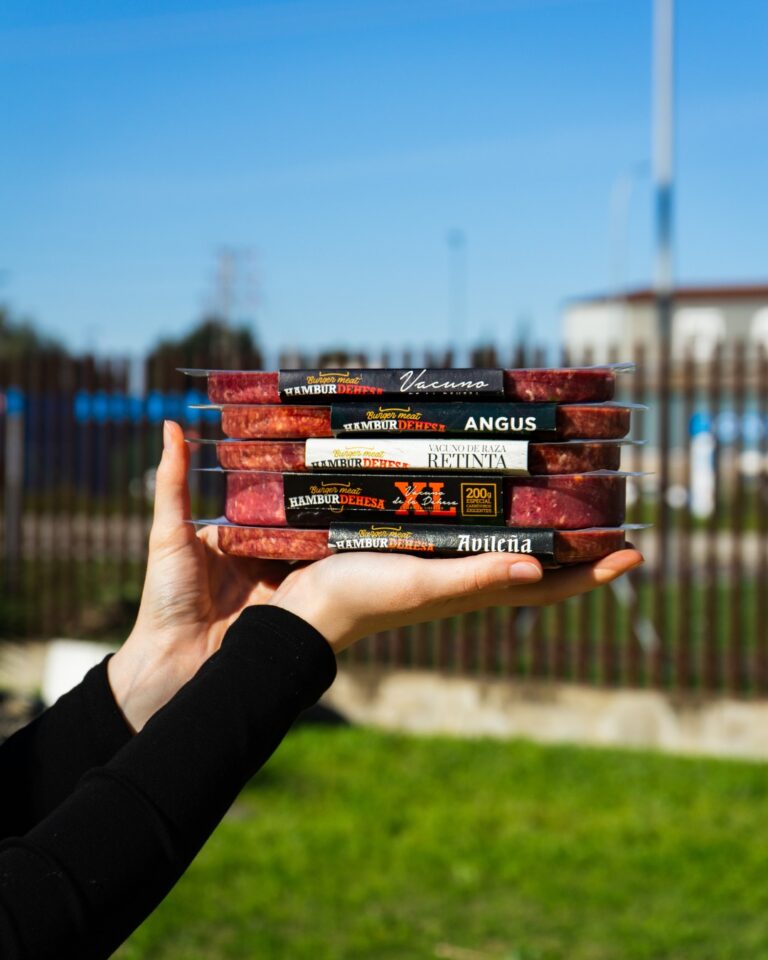 Hamburguesas altas en proteínas